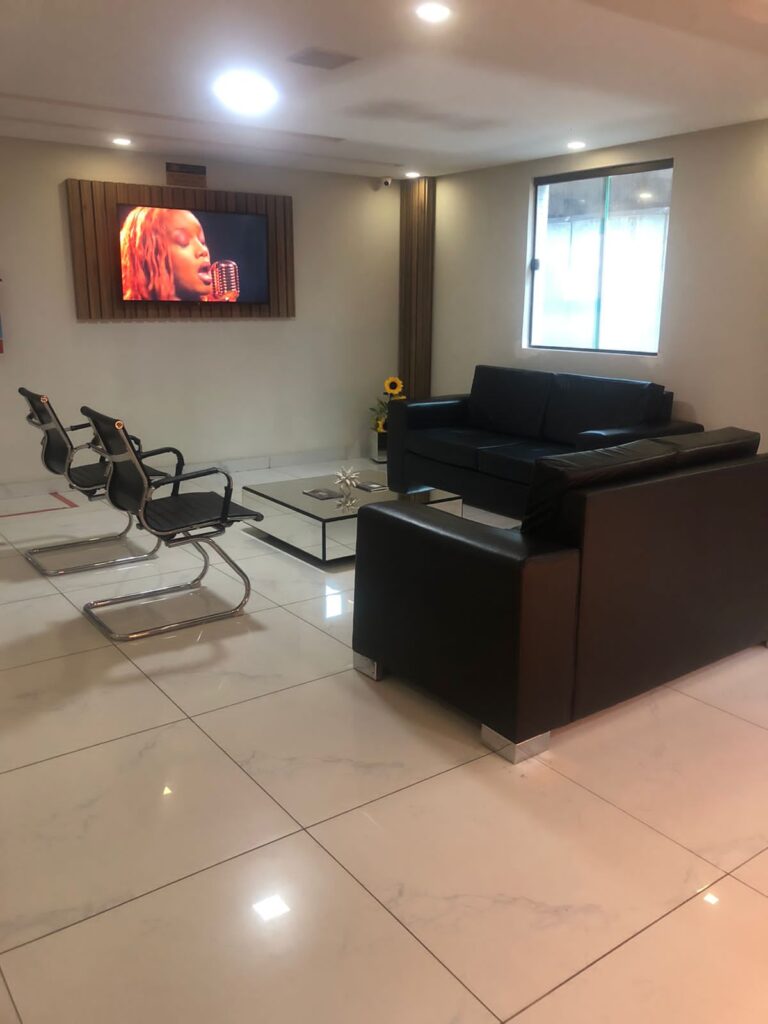 recepção hotel